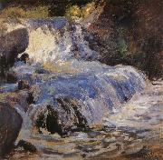 John Henry Twachtman THe Waterfall oil painting